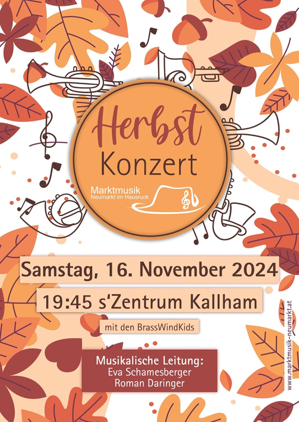 Einladung Herbstkonzert